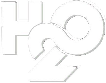 H2O salon logo